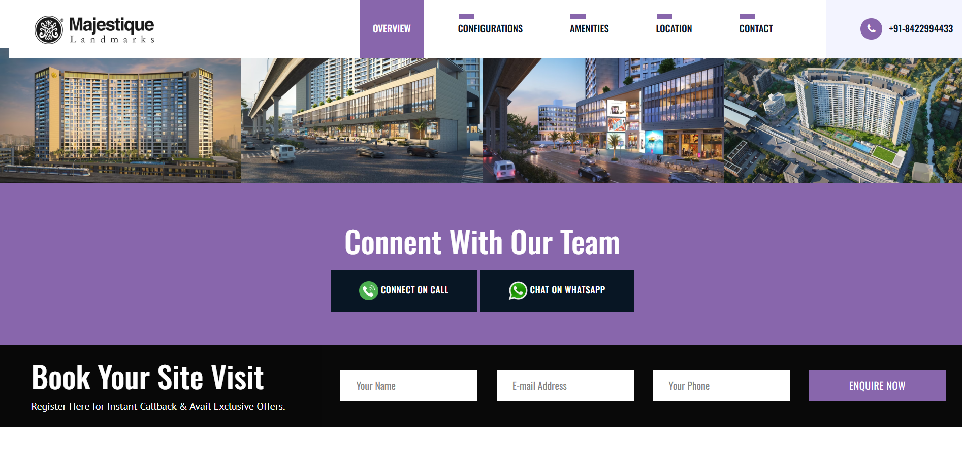 Real Estate Landing Page Project - Majestic New Friends